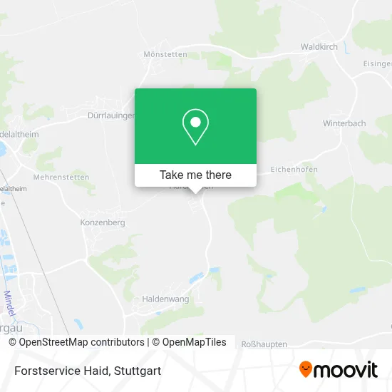 Forstservice Haid map