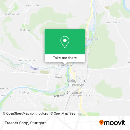 Freenet Shop map
