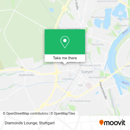 Diamonds Lounge map