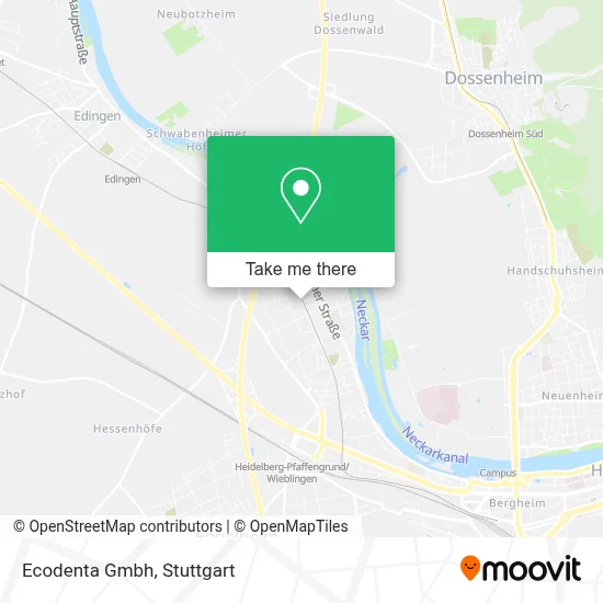 Ecodenta Gmbh map