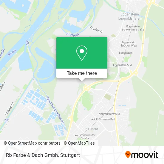 Rb Farbe & Dach Gmbh map