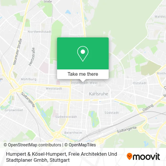 Humpert & Kösel-Humpert, Freie Architekten Und Stadtplaner Gmbh map