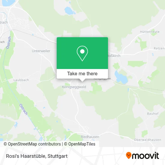 Rosi's Haarstüble map