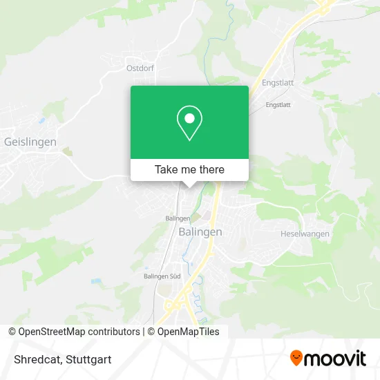 Shredcat map