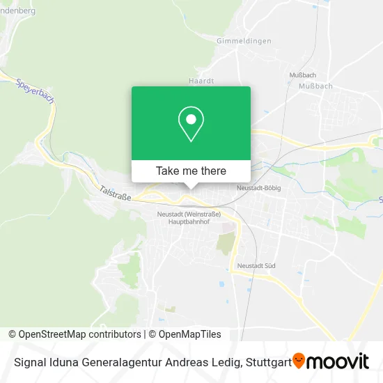 Signal Iduna Generalagentur Andreas Ledig map