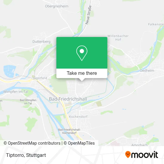 Tiptorro map