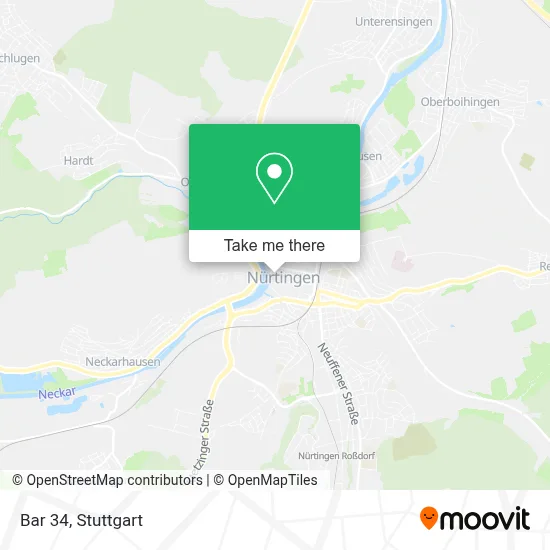 Bar 34 map