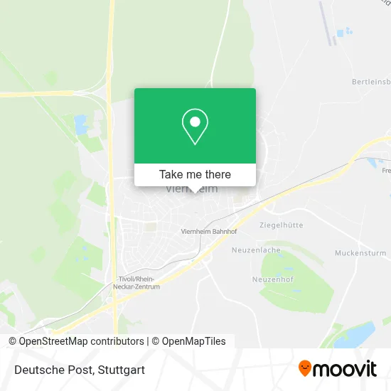 Deutsche Post map