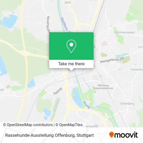 Rassehunde-Ausstellung Offenburg map