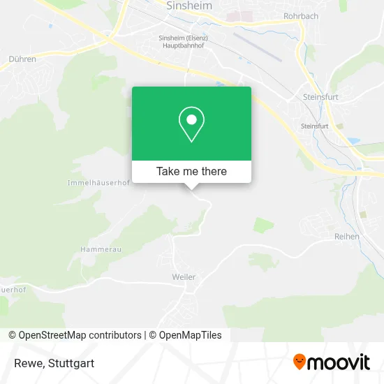 Rewe map