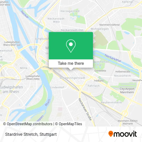 Stardrive Stretch map