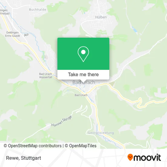 Rewe map