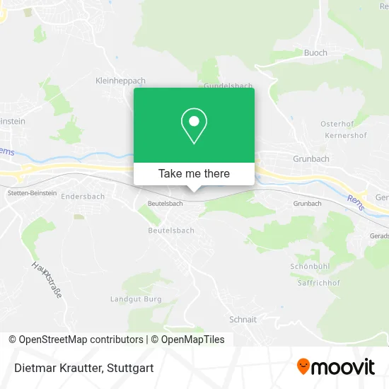 Dietmar Krautter map