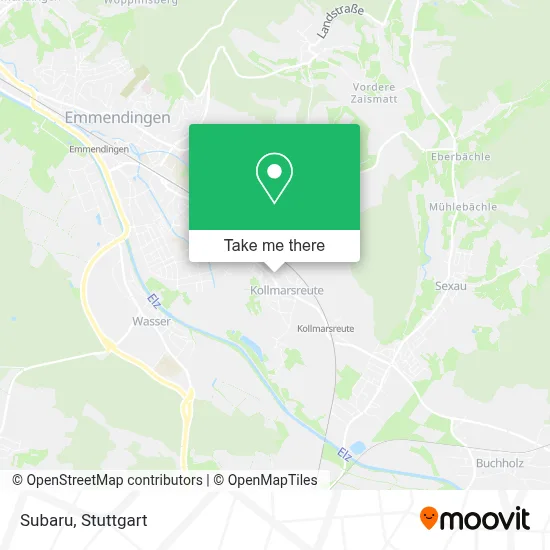 Subaru map