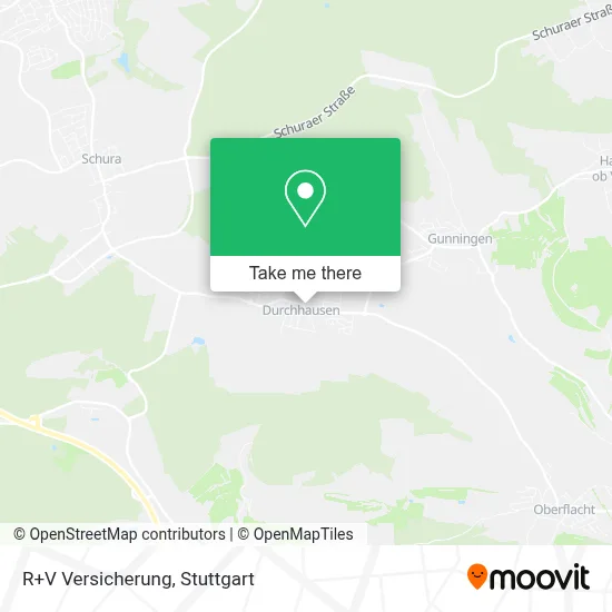 R+V Versicherung map