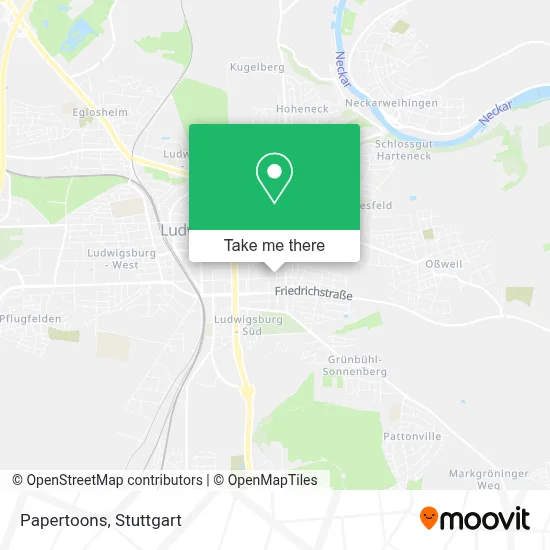 Papertoons map