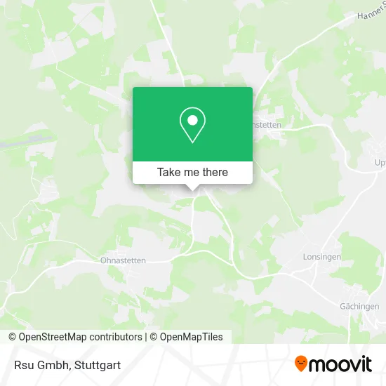 Rsu Gmbh map