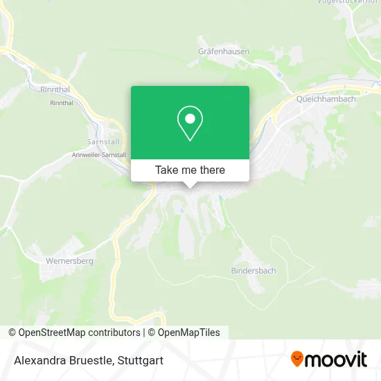 Alexandra Bruestle map