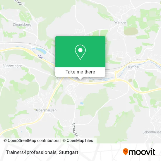Trainers4professionals map