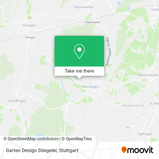 Garten Design Stiegeler map