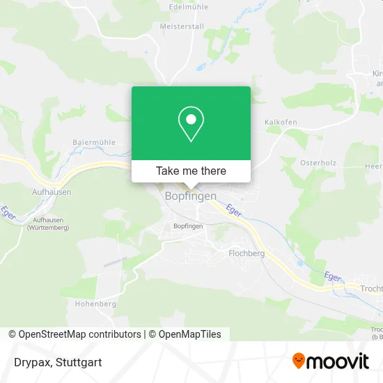 Drypax map