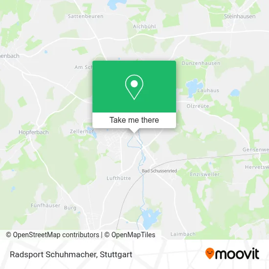 Radsport Schuhmacher map