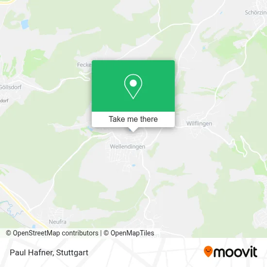 Paul Hafner map