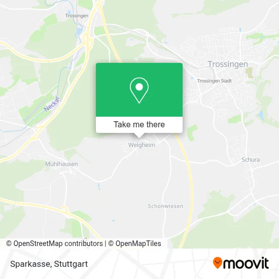 Sparkasse map