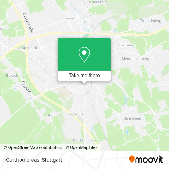 Curth Andreas map