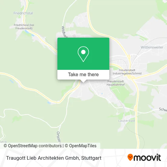 Traugott Lieb Architekten Gmbh map