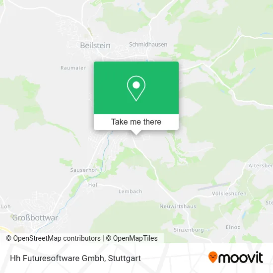 Hh Futuresoftware Gmbh map