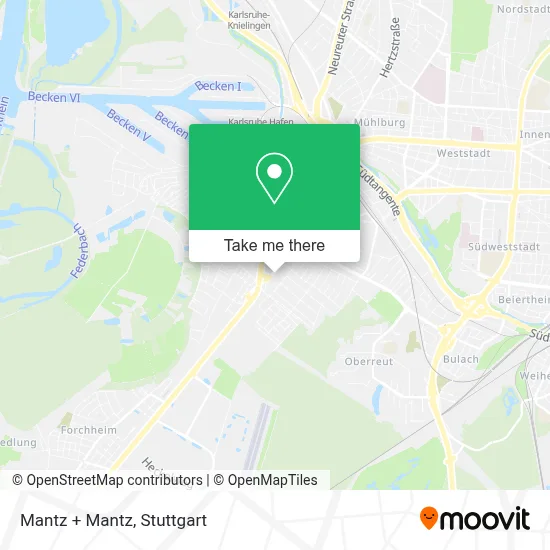 Mantz + Mantz map