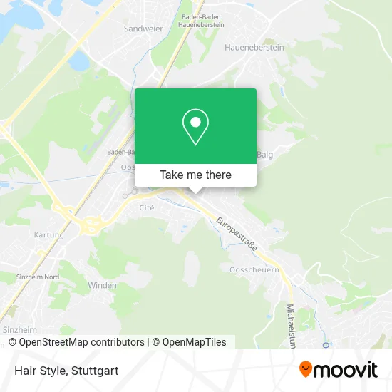 Hair Style map