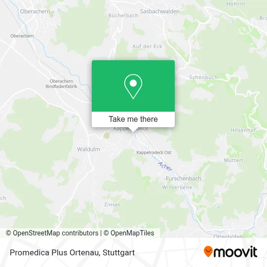 Promedica Plus Ortenau map