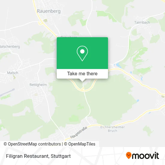 Filigran Restaurant map