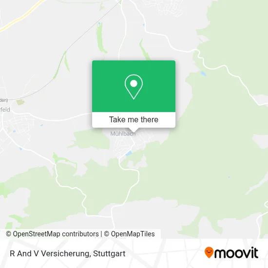 R And V Versicherung map