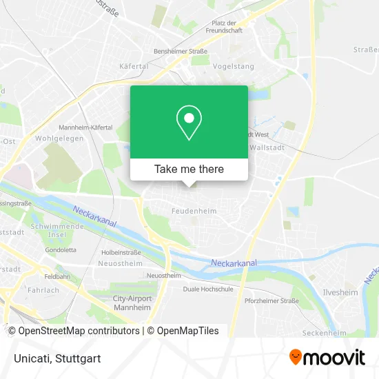 Unicati map