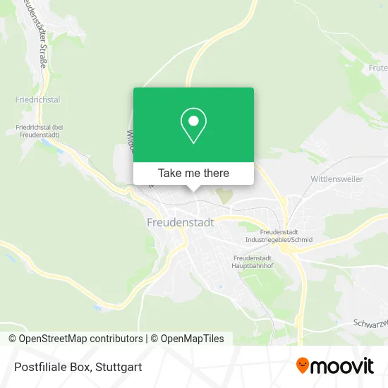 Postfiliale Box map
