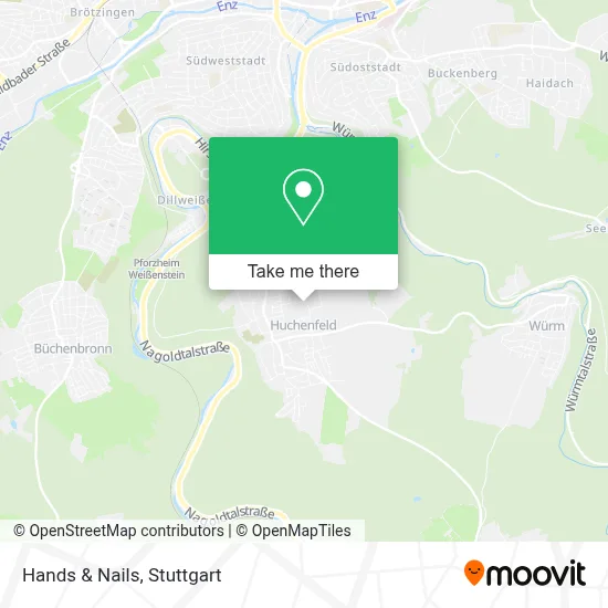 Hands & Nails map