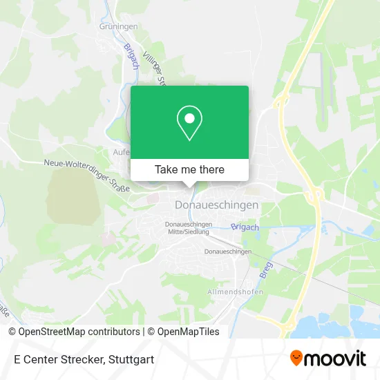 E Center Strecker map