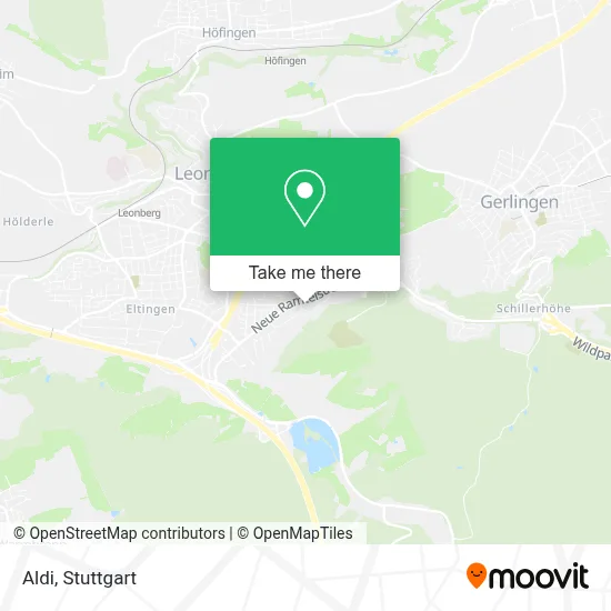Aldi map