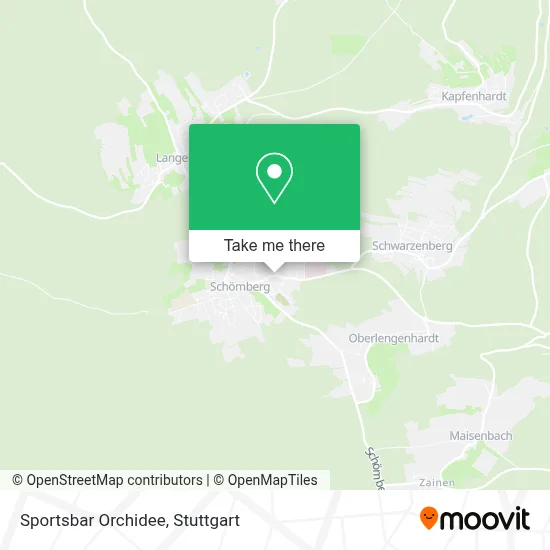 Sportsbar Orchidee map