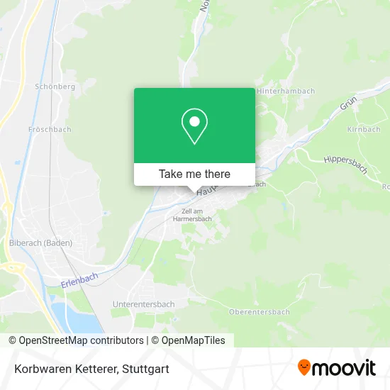 Korbwaren Ketterer map