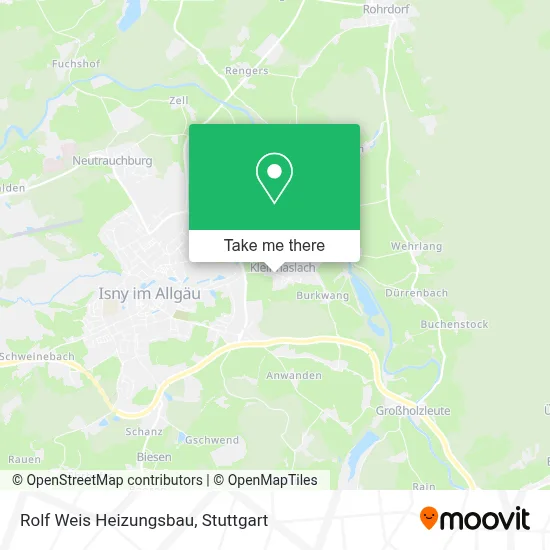 Rolf Weis Heizungsbau map