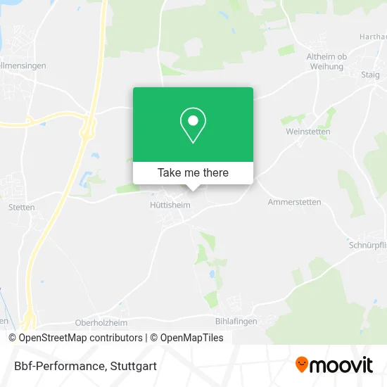Bbf-Performance map
