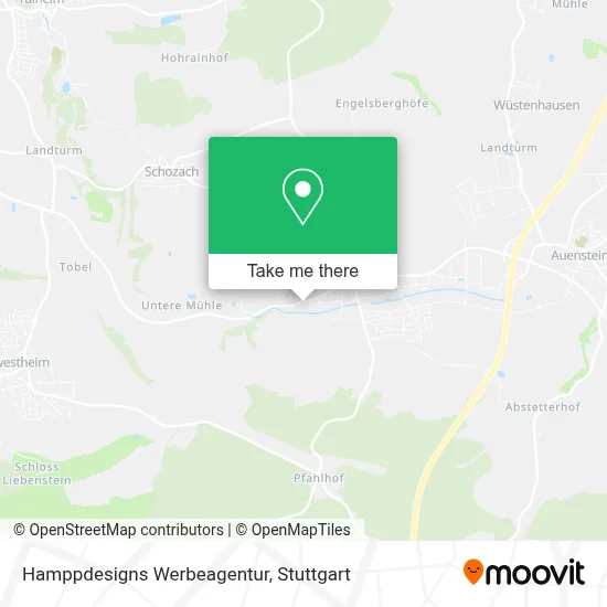 Hamppdesigns Werbeagentur map