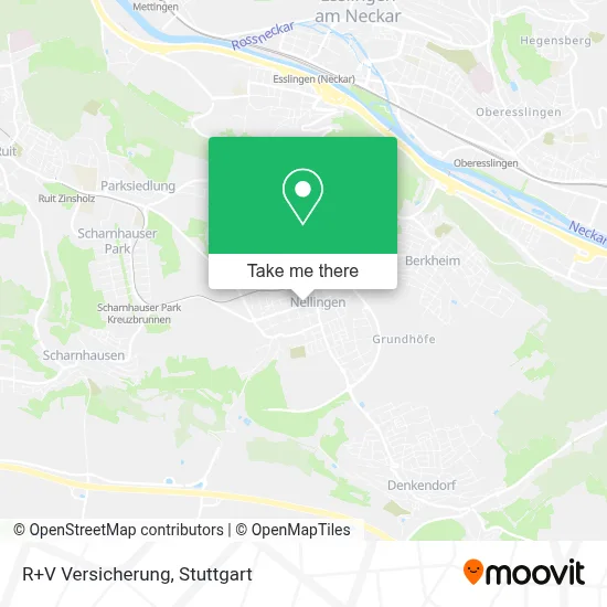 R+V Versicherung map