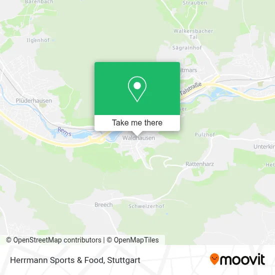 Herrmann Sports & Food map