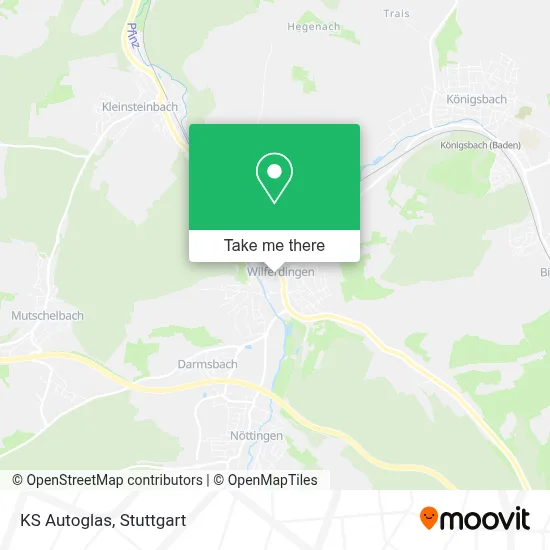 KS Autoglas map
