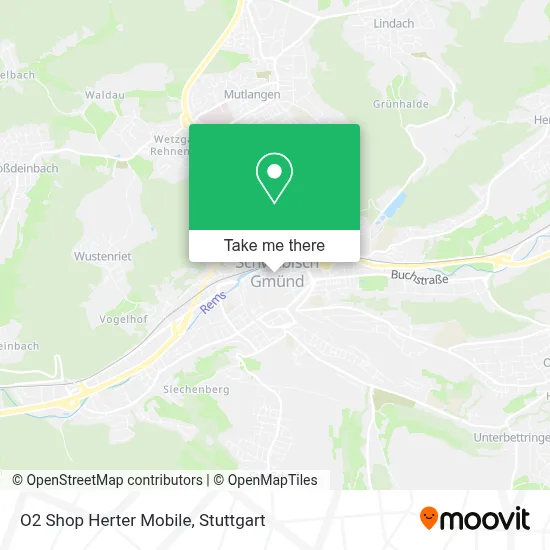 O2 Shop Herter Mobile map